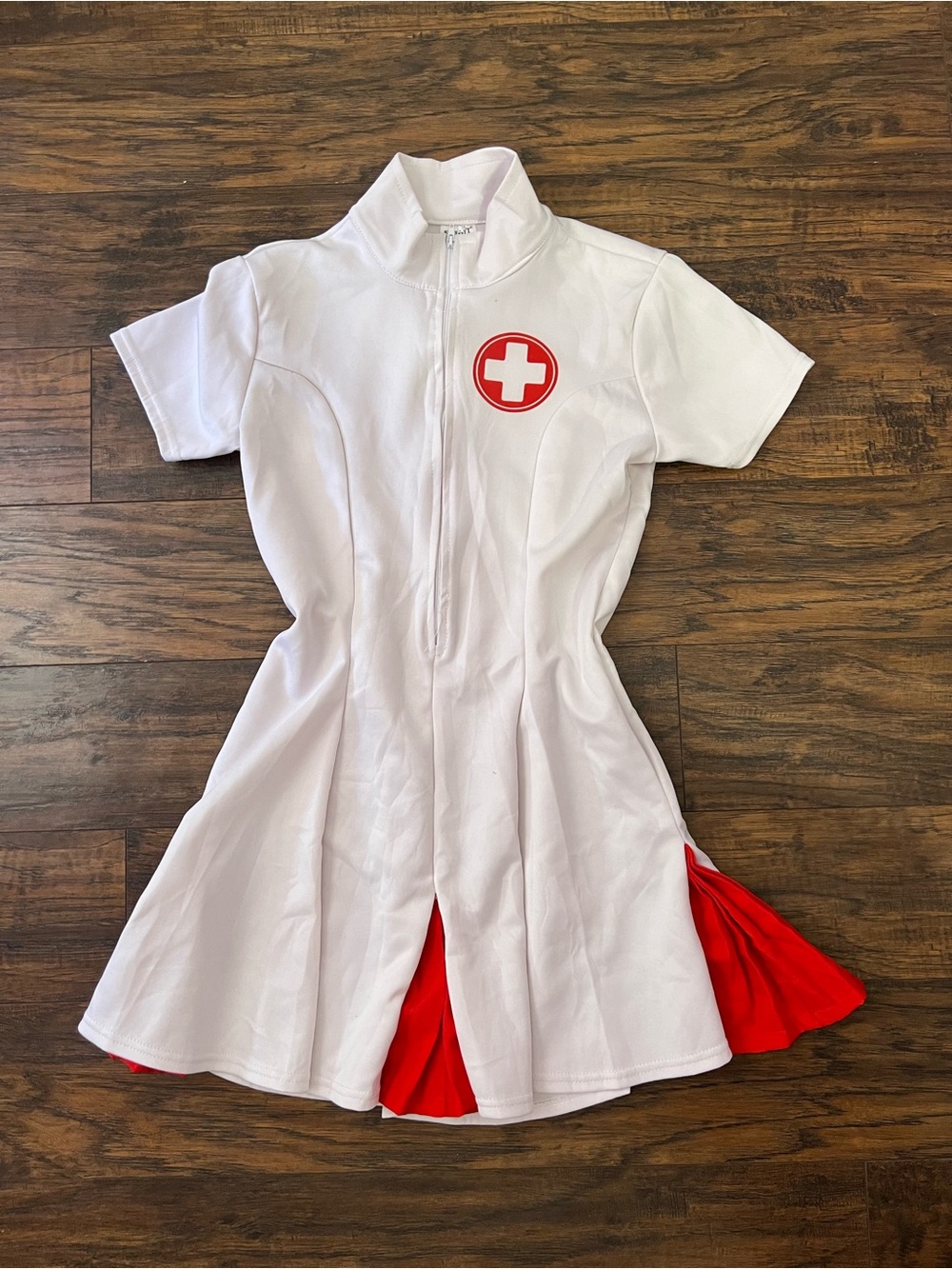 Spirit White and Red Nurse Costume for Women